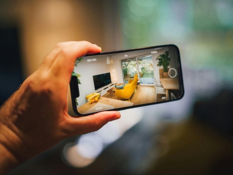 annuncio immobiliare con foto professionali